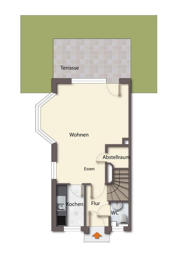Labskaus Villa Dornumersiel Luaran gambar