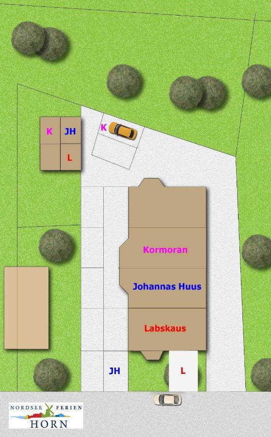 Labskaus Villa Dornumersiel Luaran gambar